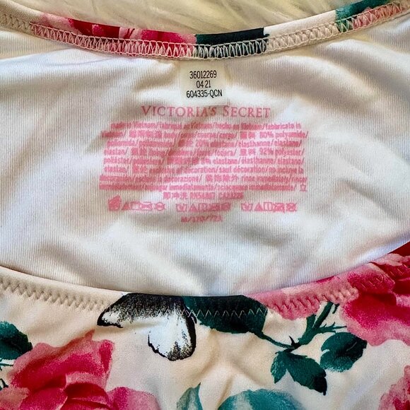 Victoria's Secret Bombshell Floral Rhinestone Shine Bikini - 36B | M - Picture 5 of 6